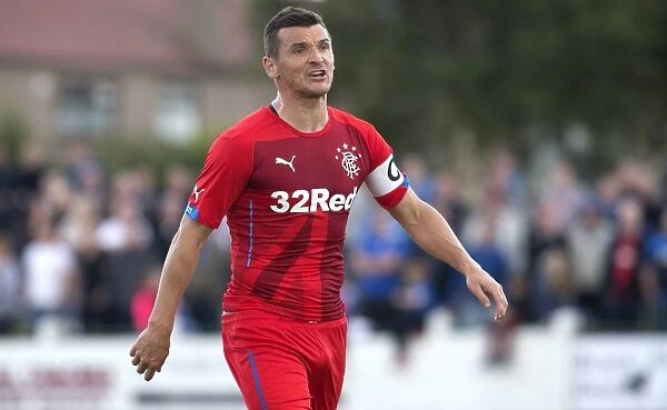 Rangers FC: Lee McCulloch Leads the Team - 2003 Scottish Cup Winning Captain in Action
