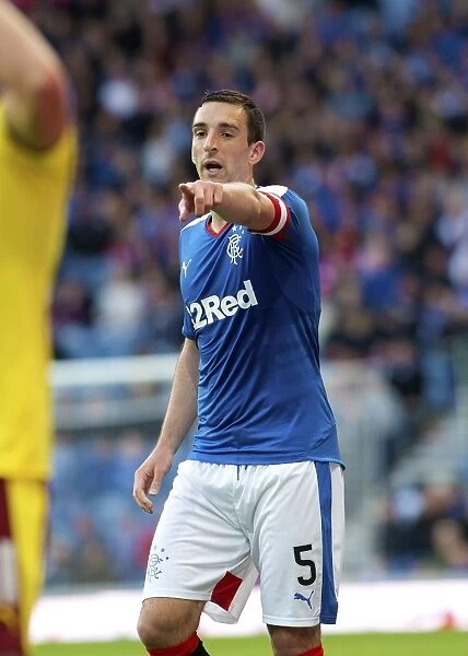 Rangers FC: Lee Wallace Leads the Team as Captain at Ibrox Stadium Against Burnley