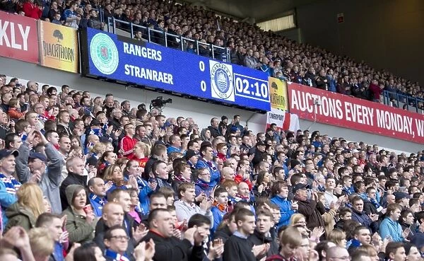 Rangers FC: A Minute of Silence for Sandy Jardine - Tribute to the 2003 Scottish Cup Winning Legend (Scottish League One vs Stranraer)