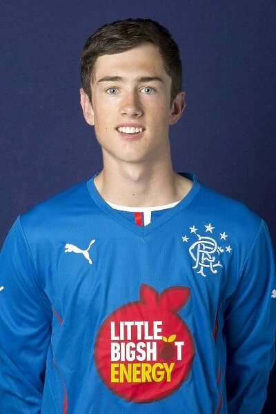 Rangers FC: Murray Park - Ryan Hardie's Determined Headshot (2013-14 Reserves-Youths)
