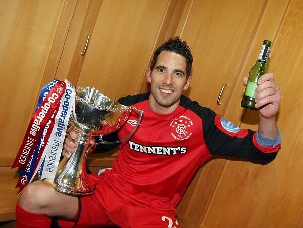 Rangers FC: Neil Alexander's Triumphant Moment in the Dressing Room - Co-operative Cup Champions 2011