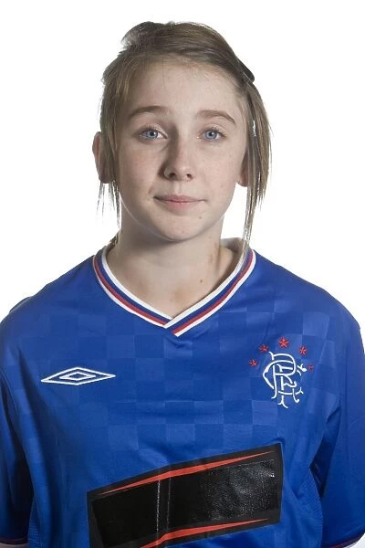 Rangers FC: Paige Cartwright in Action with Rangers Ladies and U17 Team