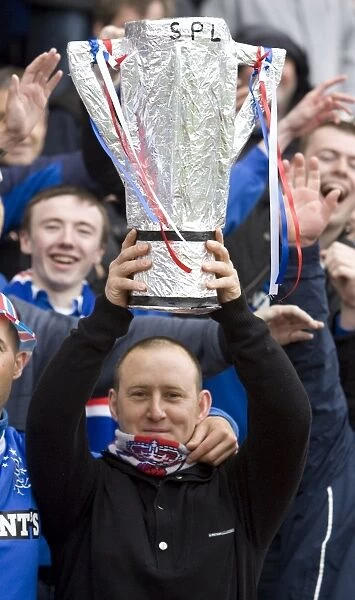 Rangers FC: Thrilled Fans at Rugby Park Anticipating 2010-11 Clydesdale Bank Scottish Premier League Kick-off