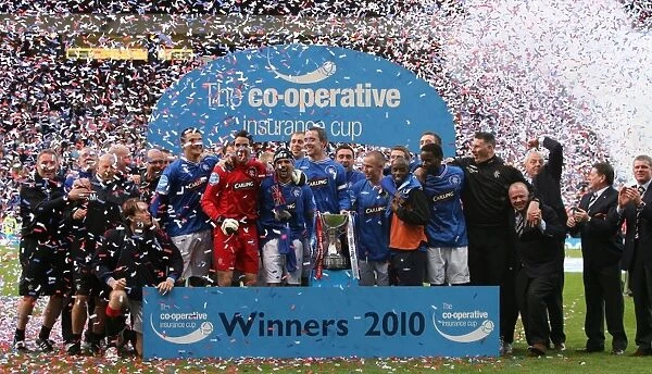 Rangers FC: Triumphant Celebration in the Co-operative Cup Victory over Saint Mirren at Hampden