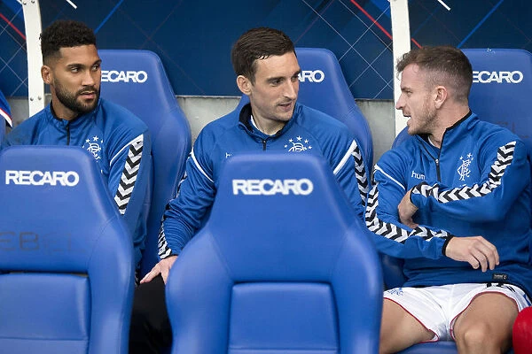 Rangers FC vs FC Ufa: Wes Foderingham, Lee Wallace, and Andy Halliday in Europa League Action at Ibrox Stadium
