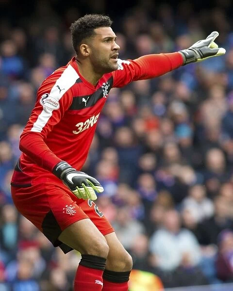 Rangers FC vs Queen of the South: Wes Foderingham Protects Ibrox Stadium in Ladbrokes Championship Action (Scottish Cup Champions 2003)