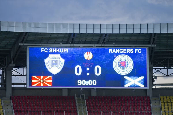 Rangers FC's Europa League Victory over FC Shkupi: 2-1 Aggregate Score at Philip II Arena