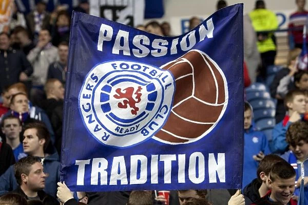 Rangers FC's Glory: 2-0 Victory Over Motherwell at Ibrox Stadium - Fans Triumphant Celebration