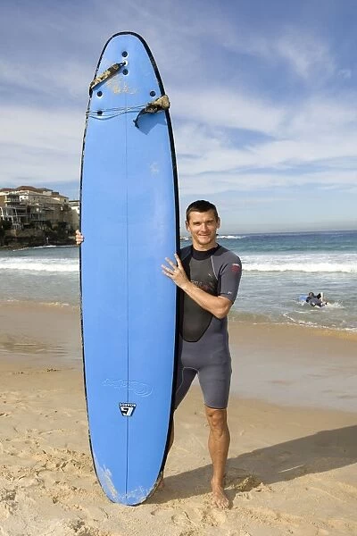 Rangers FC's Lee McCulloch Hits the Waves at Sydney Festival of Football 2010