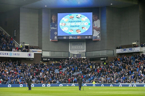Rangers Football Club: 10-Year UNICEF Anniversary Celebration - Rangers vs. Livingston, Ladbrokes Premiership