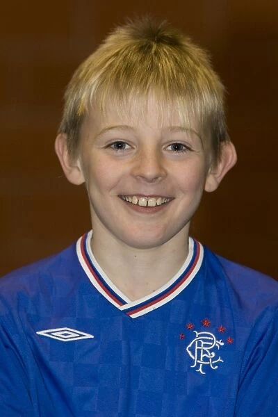 Rangers Football Club: Under 10s Team and Individual Portraits - Matthew Shiels