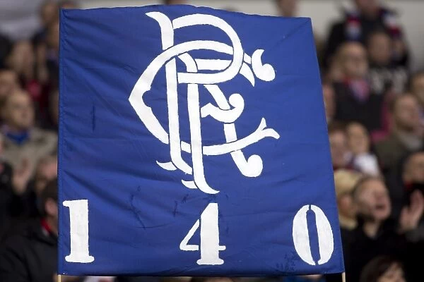 Rangers Football Club: 140th Anniversary - A Sea of Fan Support at Ibrox Stadium