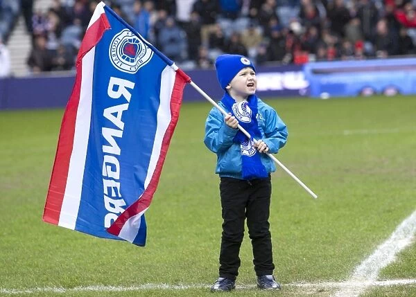 Rangers Football Club: 2003 Scottish Cup Champions - Flag Bearers Celebrate Victory