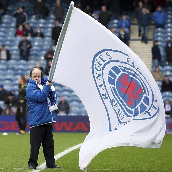 Rangers Football Club: 2003 Scottish Cup Victory - Flag Bearer at Ibrox Stadium