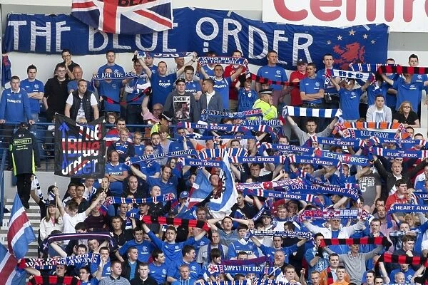 Rangers Football Club: 5-1 Triumph over East Stirlingshire - The Blue Order's Jubilant Celebration at Ibrox Stadium, Irn-Bru Third Division