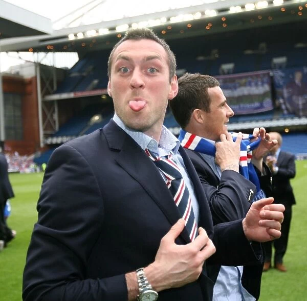 Rangers Football Club: Allan McGregor's Euphoric League Title Win Against Dundee United (Clydesdale Bank Premier League Champions 2008-09)