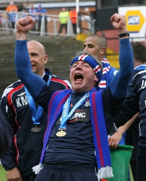 Rangers Football Club: Ally McCoist's Title-Winning Moment - Clinchning the Championship at Tannadice Against Dundee United (2008-09)