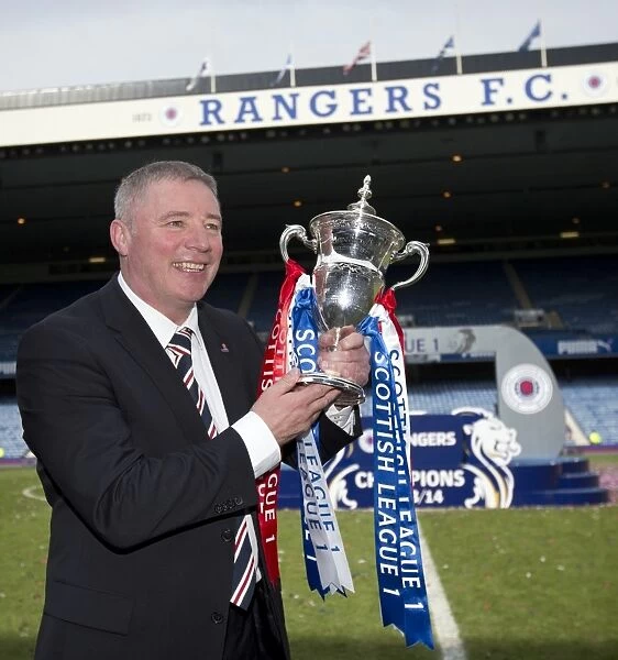 Rangers Football Club: Ally McCoist's Triumphant League One Title Win at Ibrox Stadium