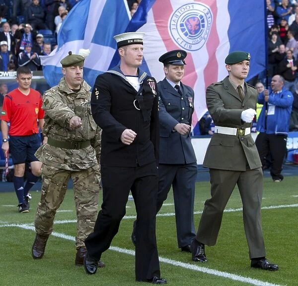 Rangers Football Club: Armed Forces Salute - SPFL Championship: Rangers vs Raith Rovers - Ibrox Stadium (2003 Scottish Cup Winning Team Parade)