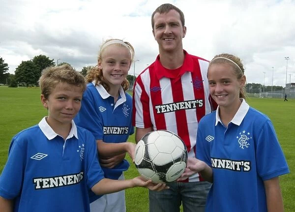 Rangers Football Club: Building Team Spirit at Summer 2010 Residential Camp with Ryley Dejong, Hannah Hill, Andy Webster, and Taya Pointer