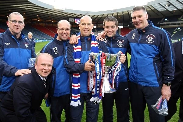 Rangers Football Club: Celebrating Co-operative Cup Victory over Celtic at Hampden Stadium (2011 Champions)