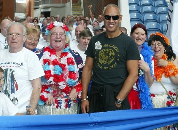 Rangers Football Club: Champions Walk 2010 - Fans United for Charity with Mark Hateley
