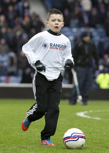 Rangers Football Club: Community Unity - Sharing the Pitch with Stirling Albion Kids at Ibrox