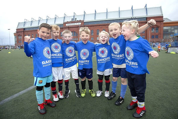 Rangers Football Club: Daniel Candeias Engages Young Talents at Ibrox Soccer School
