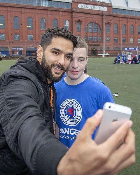 Rangers Football Club: Daniel Candeias Inspires Future Soccer Stars at Ibrox Soccer School