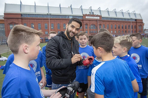 Rangers Football Club: Daniel Candeias Inspires Young Talents at Ibrox Soccer School
