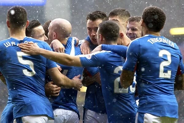Rangers Football Club: Danny Wilson's Euphoric Moment as He Scores the Goal that Secured the Scottish Cup Title vs Livingston at Ibrox Stadium (2003)