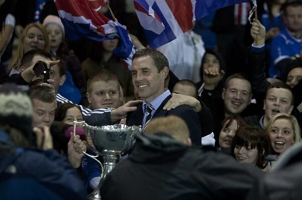 Rangers Football Club: David Weir's Co-operative Cup Victory - Exclusive Celebration Moments at Ibrox, 2011