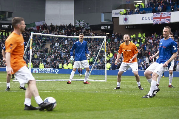 Rangers Football Club: Double Glory Celebration - Scottish Premiership and Scottish Cup Champions Clash Against Hibernian (2003) at Ibrox Stadium