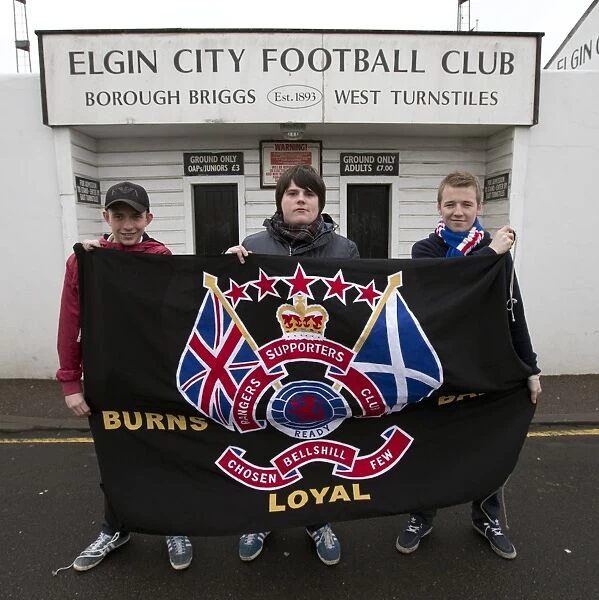 Rangers Football Club: Ecstatic Fans Celebrate Dominant 6-2 Victory over Elgin City