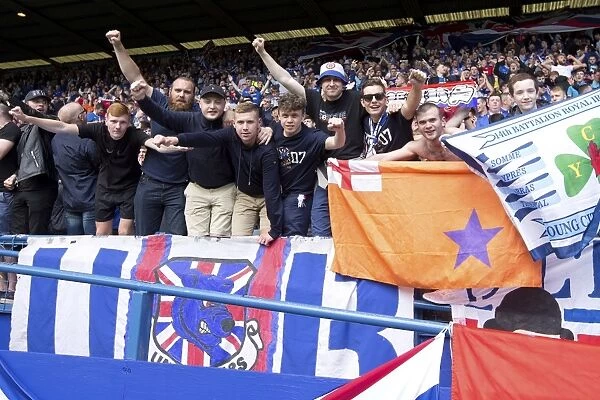 Rangers Football Club: Electric Fan Zone at Ibrox Stadium - Scottish Premiership Game Day (Scottish Cup Victory, 2003)