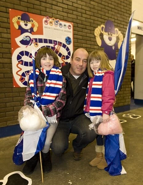 Rangers Football Club: A Family Day to Remember - 6-0 Win Against Motherwell (Clydesdale Bank Scottish Premier League)