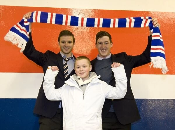 Rangers Football Club: Family Fun at Ibrox - Celebrating a 3-0 Victory over Motherwell