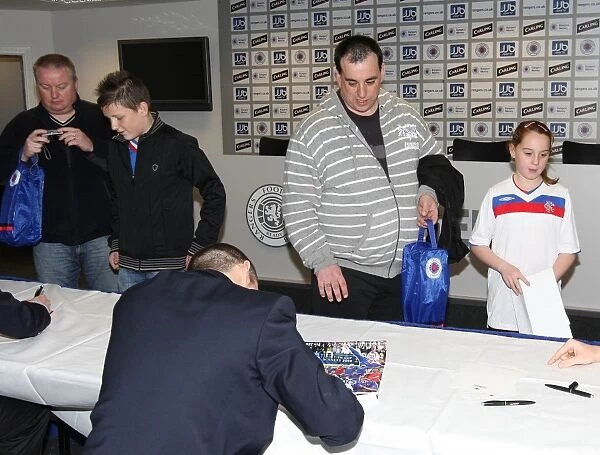 Rangers Football Club: A Gathering of Young Fans at Ibrox Stadium - Rangers Kids AGM 2008