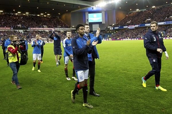 Rangers Football Club: Gedion Zelalem's Euphoric Championship-Winning Goal Celebration at Ibrox Stadium