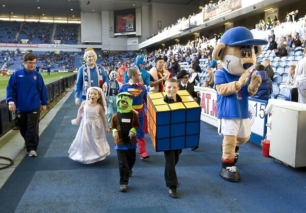 Rangers Football Club: Halloween Fun at Ibrox - Kids Costume Lap of Honor after Triumphant 3-1 Win over Dundee United