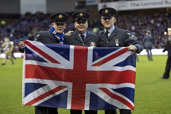 Rangers Football Club: Honoring Servicemen at Ibrox Stadium - Remembrance Day Tribute (2-0 vs. Peterhead)