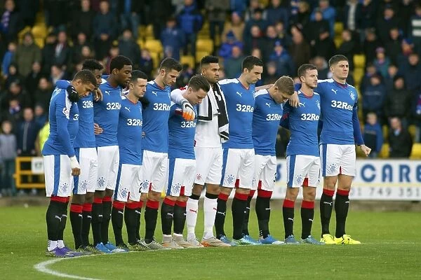 Rangers Football Club Honors Paris Attack Victims: A Moment of Silence During Ladbrokes Championship Match
