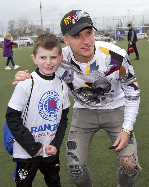 Rangers Football Club: Jason Holt and Jason Cummings Inspire Young Soccer Stars at Easter Soccer Schools
