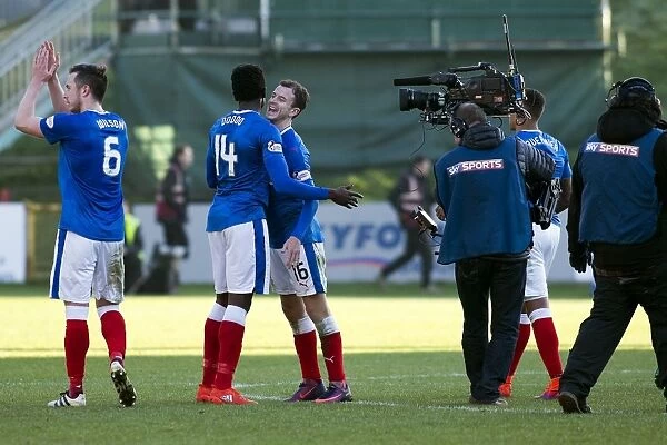 Rangers Football Club: Joe Dodoo and Andy Halliday's Triumphant Moment at Firhill Stadium