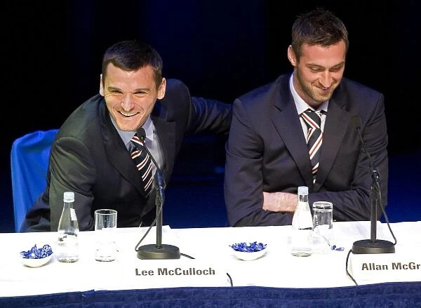 Rangers Football Club: Junior AGM (2010) - Lee McCulloch and Allan McGregor in Attendance