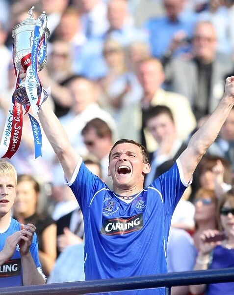 Rangers Football Club: Lee McCulloch Celebrates Homecoming Scottish Cup Victory (2009)