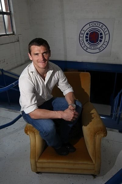 Rangers Football Club: Lee McCulloch Prepares for UEFA Cup Final at Ibrox