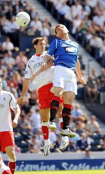 Rangers Football Club: Lee McCulloch's Aerial Battle in the 2009 Scottish Cup Final at Hampden Park - Homecoming Champions