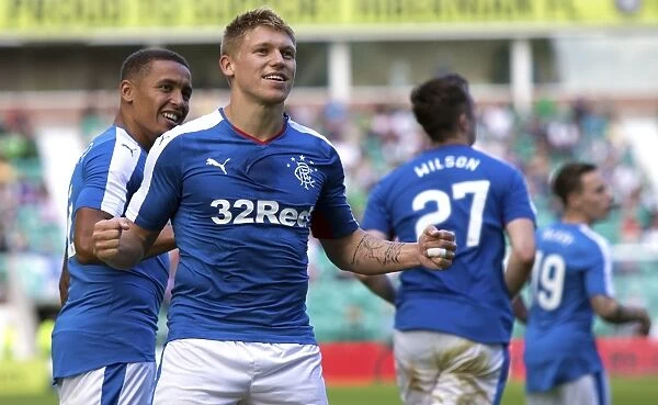 Rangers Football Club: Martyn Waghorn's Brace Secures Double Victory in Petrofac Training Cup Over Hibernian