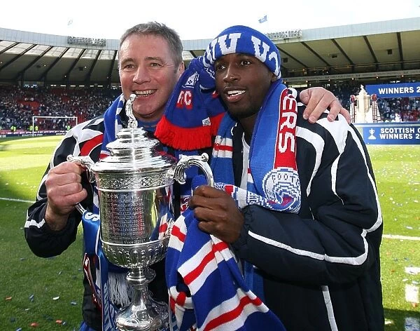 Rangers Football Club: McCoist and Beasley's Scottish Cup Victory (2008) - Triumphant Champions